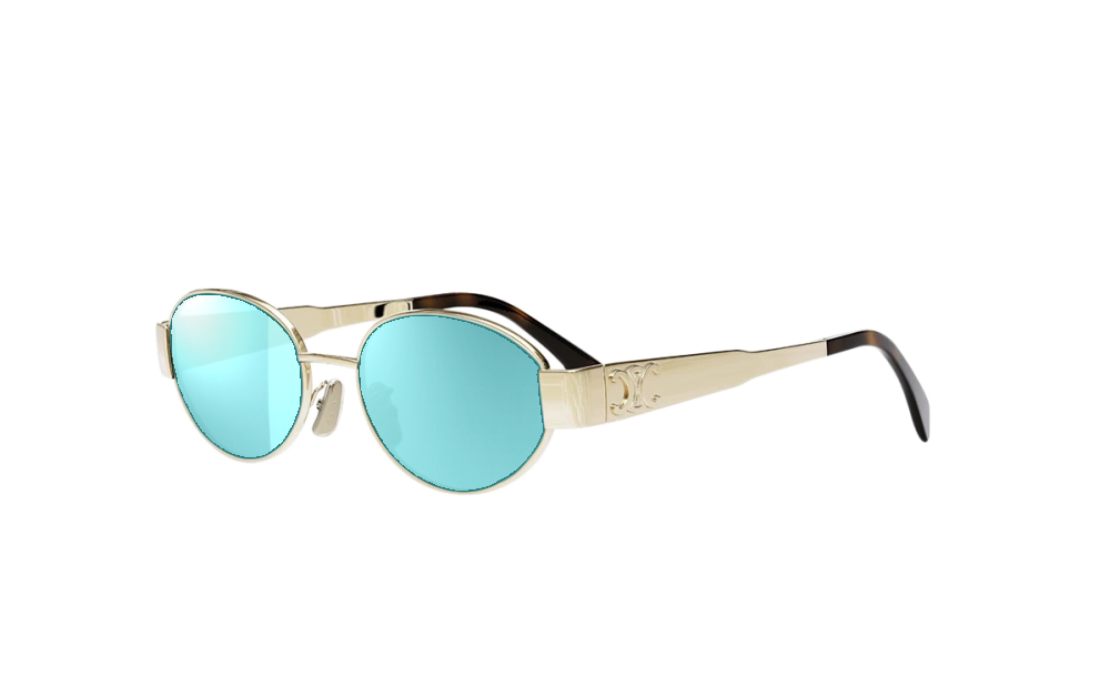 CELINE CL40235U 30N Metal Triomphe CELINE CL40235U 30N Metal Triomphe