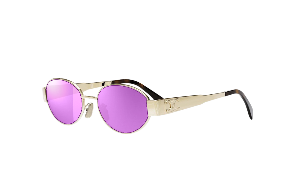 CELINE CL40235U 30N Metal Triomphe CELINE CL40235U 30N Metal Triomphe