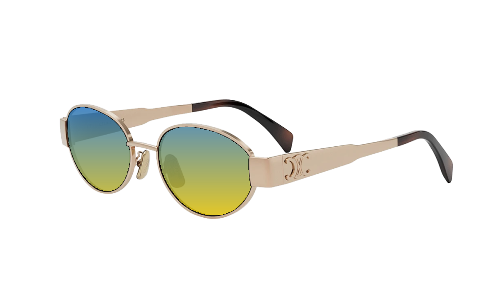 CELINE CL40235U 28E Metal Triomphe CELINE CL40235U 28E Metal Triomphe