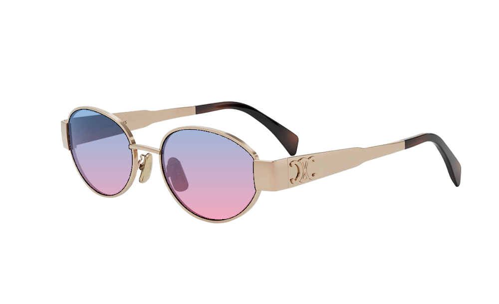 CELINE CL40235U 28E Metal Triomphe CELINE CL40235U 28E Metal Triomphe