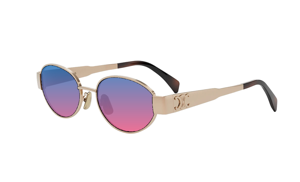 CELINE CL40235U 28E Metal Triomphe CELINE CL40235U 28E Metal Triomphe