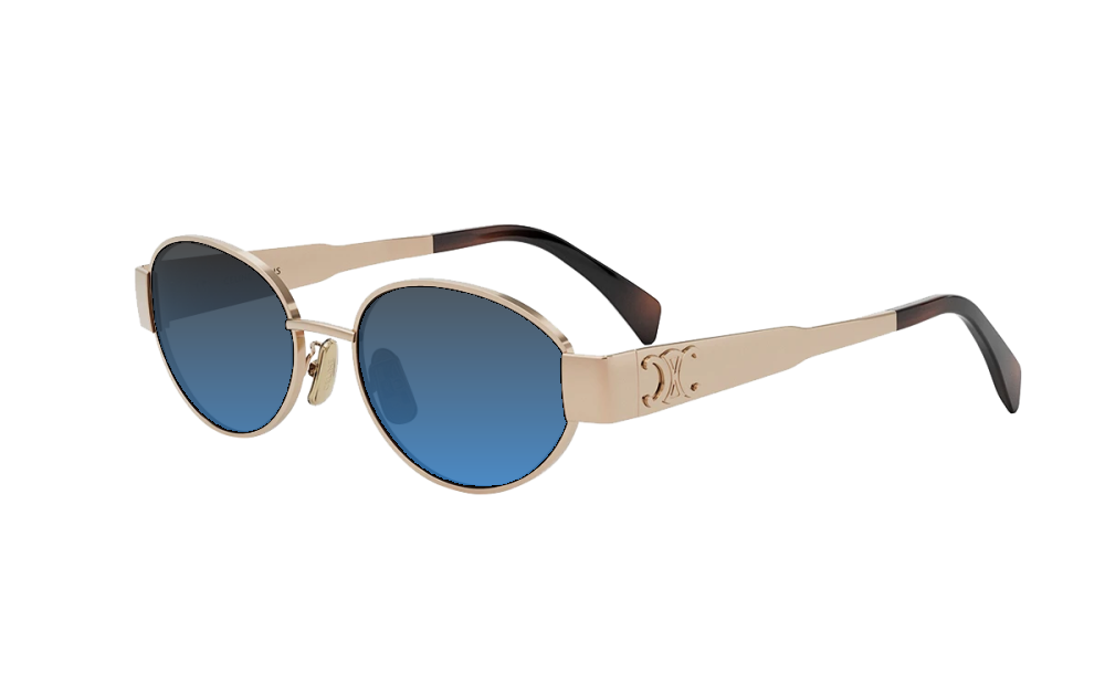 CELINE CL40235U 28E Metal Triomphe CELINE CL40235U 28E Metal Triomphe