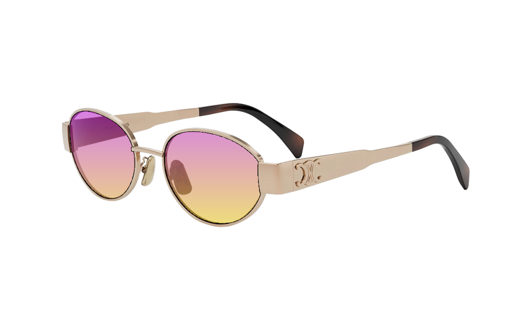 CELINE CL40235U 28E Metal Triomphe CELINE CL40235U 28E Metal Triomphe