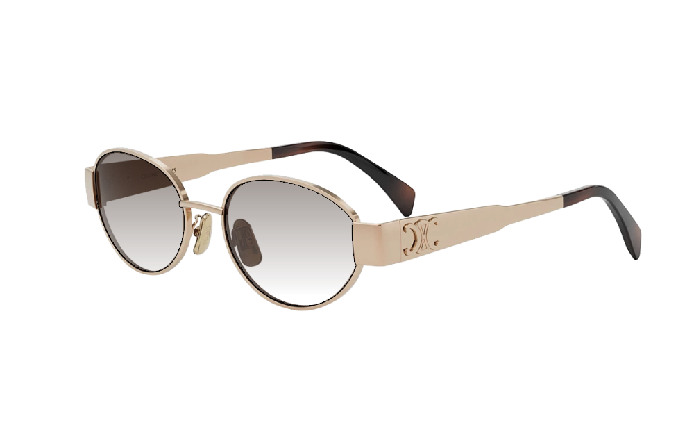 CELINE CL40235U 28E Metal Triomphe CELINE CL40235U 28E Metal Triomphe