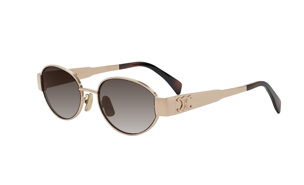 CELINE CL40235U 28E Metal Triomphe CELINE CL40235U 28E Metal Triomphe