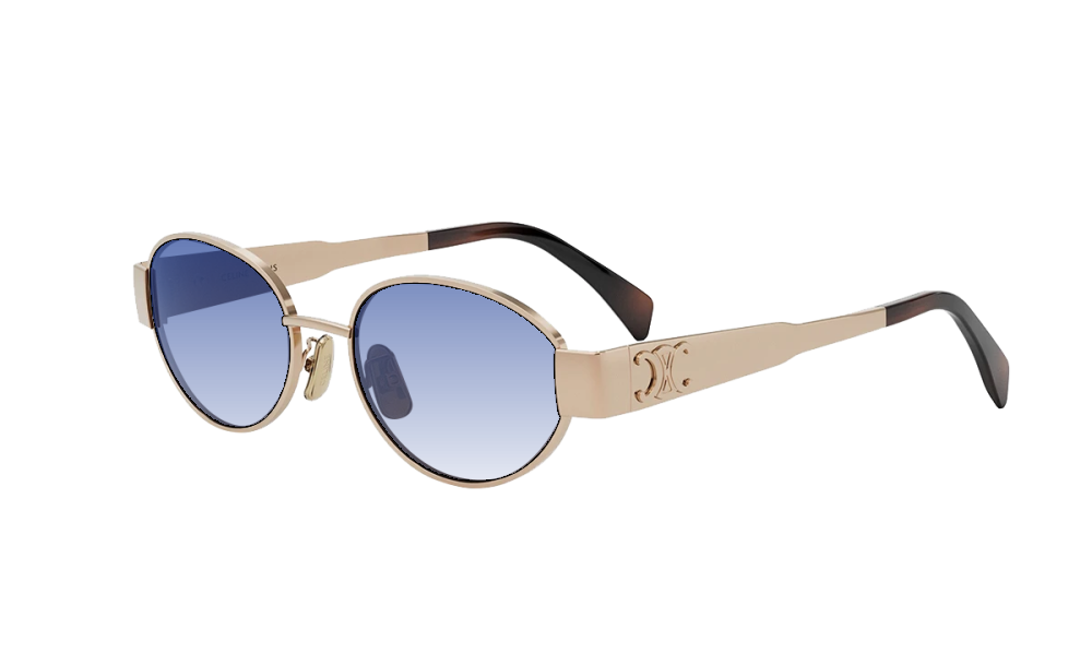 CELINE CL40235U 28E Metal Triomphe CELINE CL40235U 28E Metal Triomphe