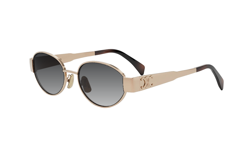 CELINE CL40235U 28E Metal Triomphe CELINE CL40235U 28E Metal Triomphe