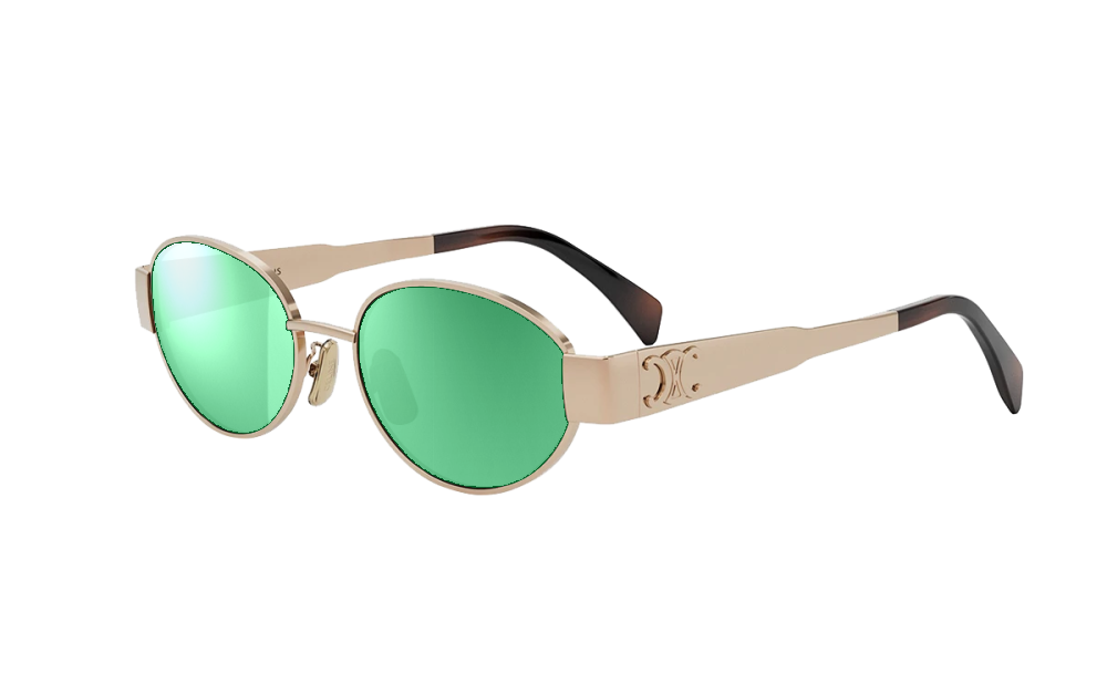 CELINE CL40235U 28E Metal Triomphe CELINE CL40235U 28E Metal Triomphe