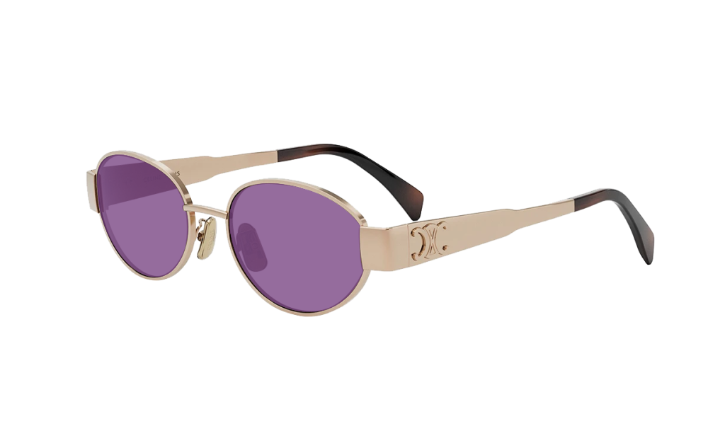 CELINE CL40235U 28E Metal Triomphe CELINE CL40235U 28E Metal Triomphe