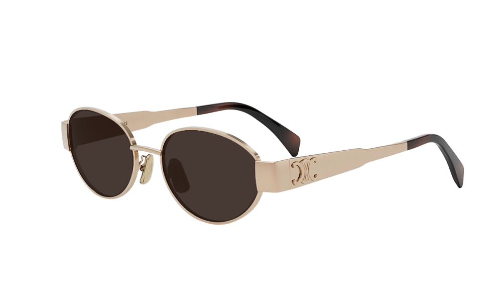 CELINE CL40235U 28E Metal Triomphe CELINE CL40235U 28E Metal Triomphe